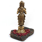 Deep Lakshmi Statue - Höhe 23 cm, 1550 Gramm