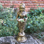 Deep Lakshmi Statue - Höhe 23 cm, 1550 Gramm