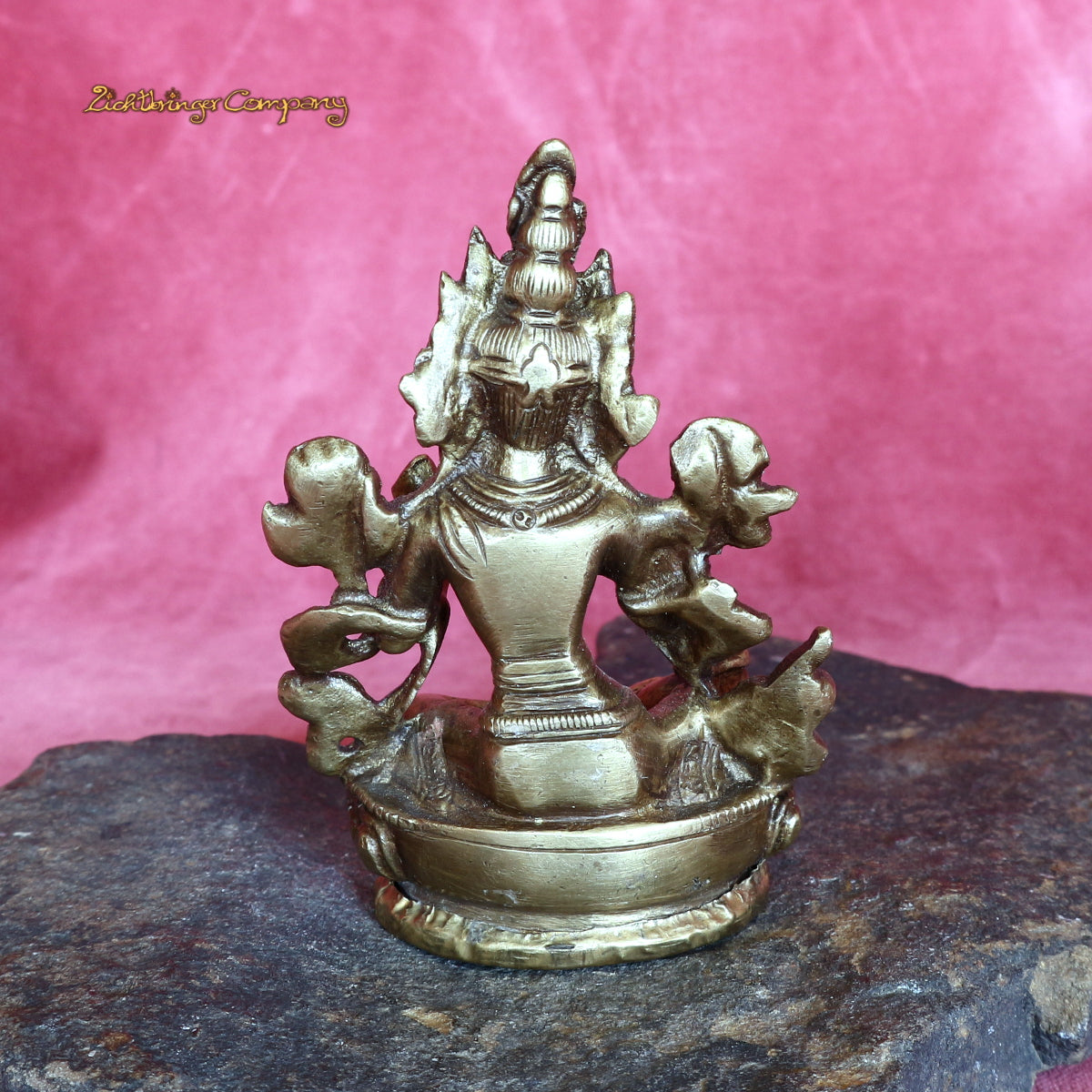 Grüne Tara - gold - Höhe 9 cm, 260 Gramm