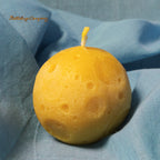Vollmond Mondin Ritualkerze - aus Bienenwachs