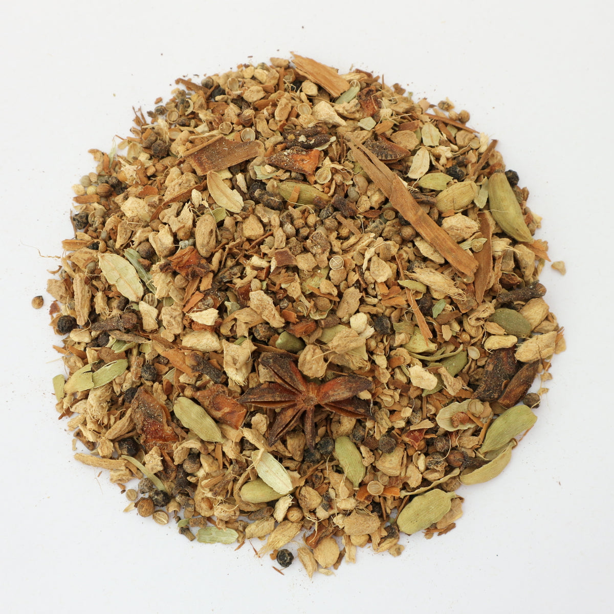 Masala Tschai Chai Gewürztee mit Ingwer, Kardamom, Zimt und Sternanis